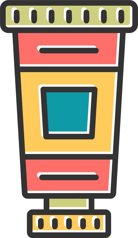 Oil Paint Vector Icon