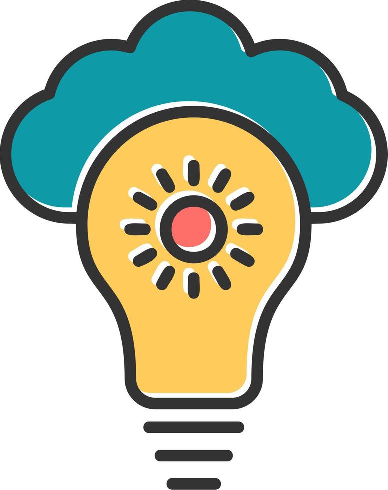 Cloud Idea Vector Icon