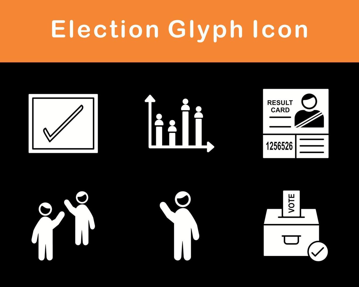 Election Vector Icon Set