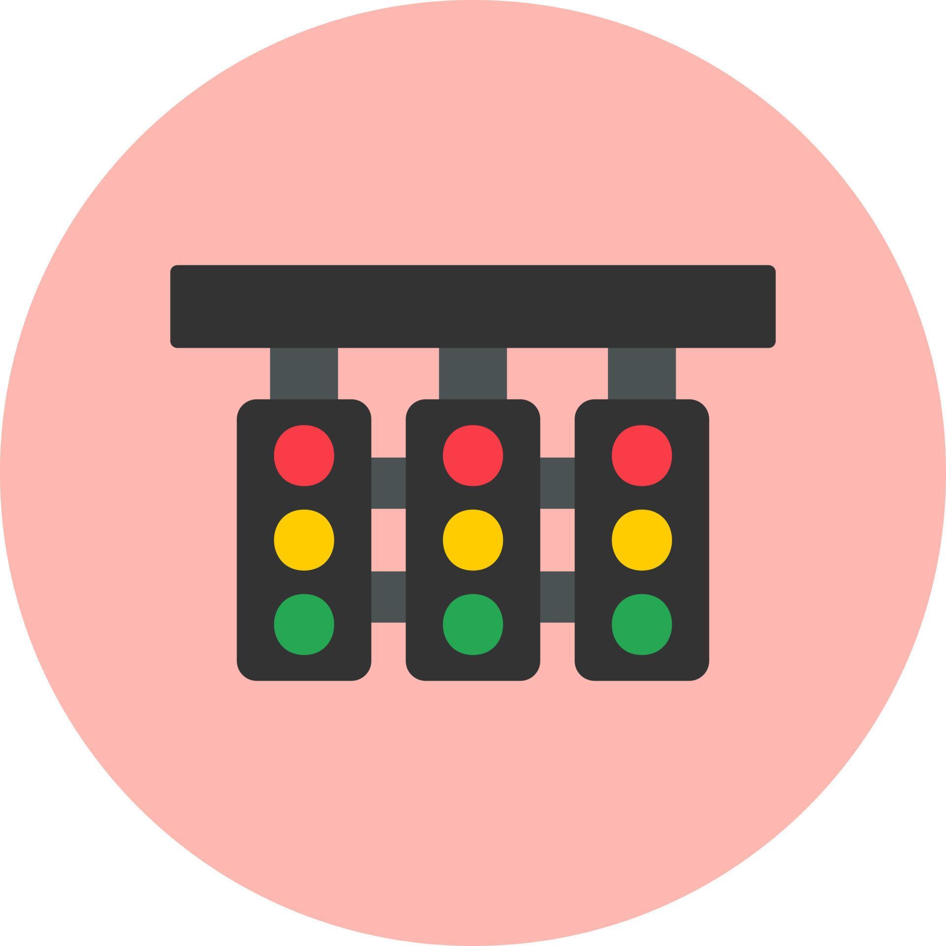 Traffic Lights Vector Icon 20258460 Vector Art at Vecteezy
