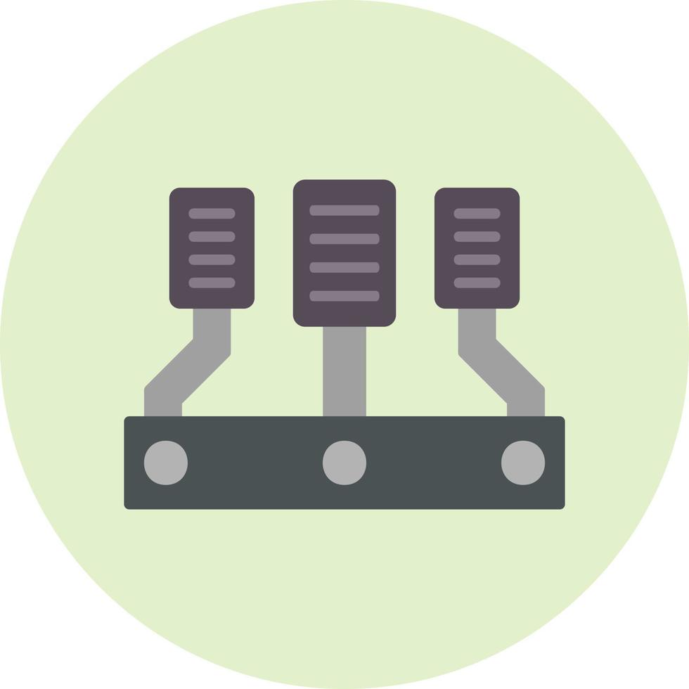 Car Accelerator Vector Icon
