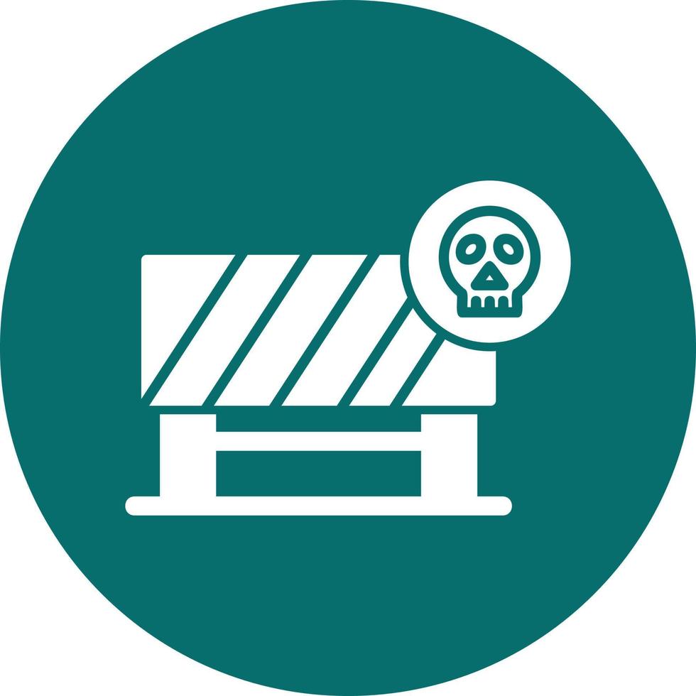 Danger Ahead Vector Icon
