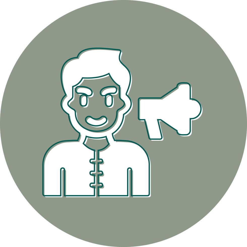 Men Protest Vector Icon