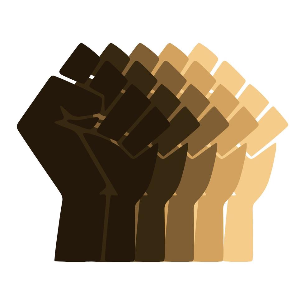 Black Lives Matter Fist Vector Art, Icons, and Graphics for Free ...