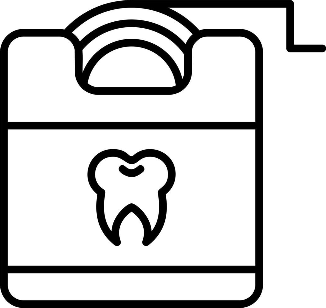 Dental Floss Vector Icon