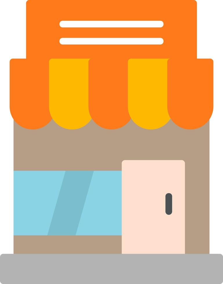 icono de vector de tienda