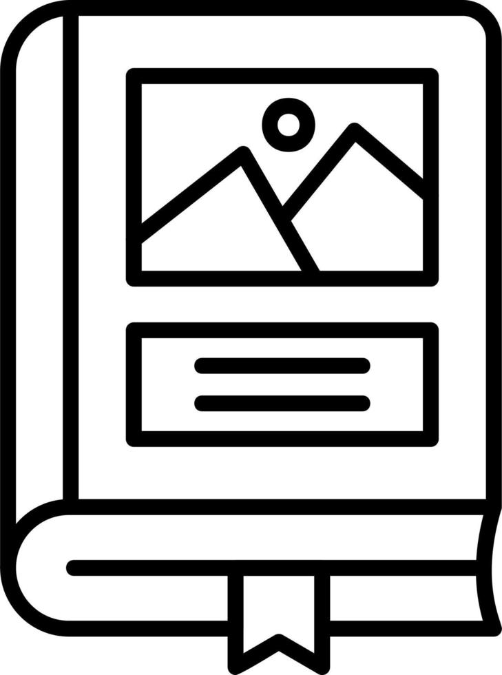 Photography Album Vector Icon