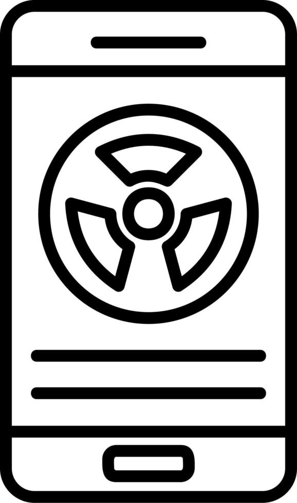 Rdiation Vector Icon