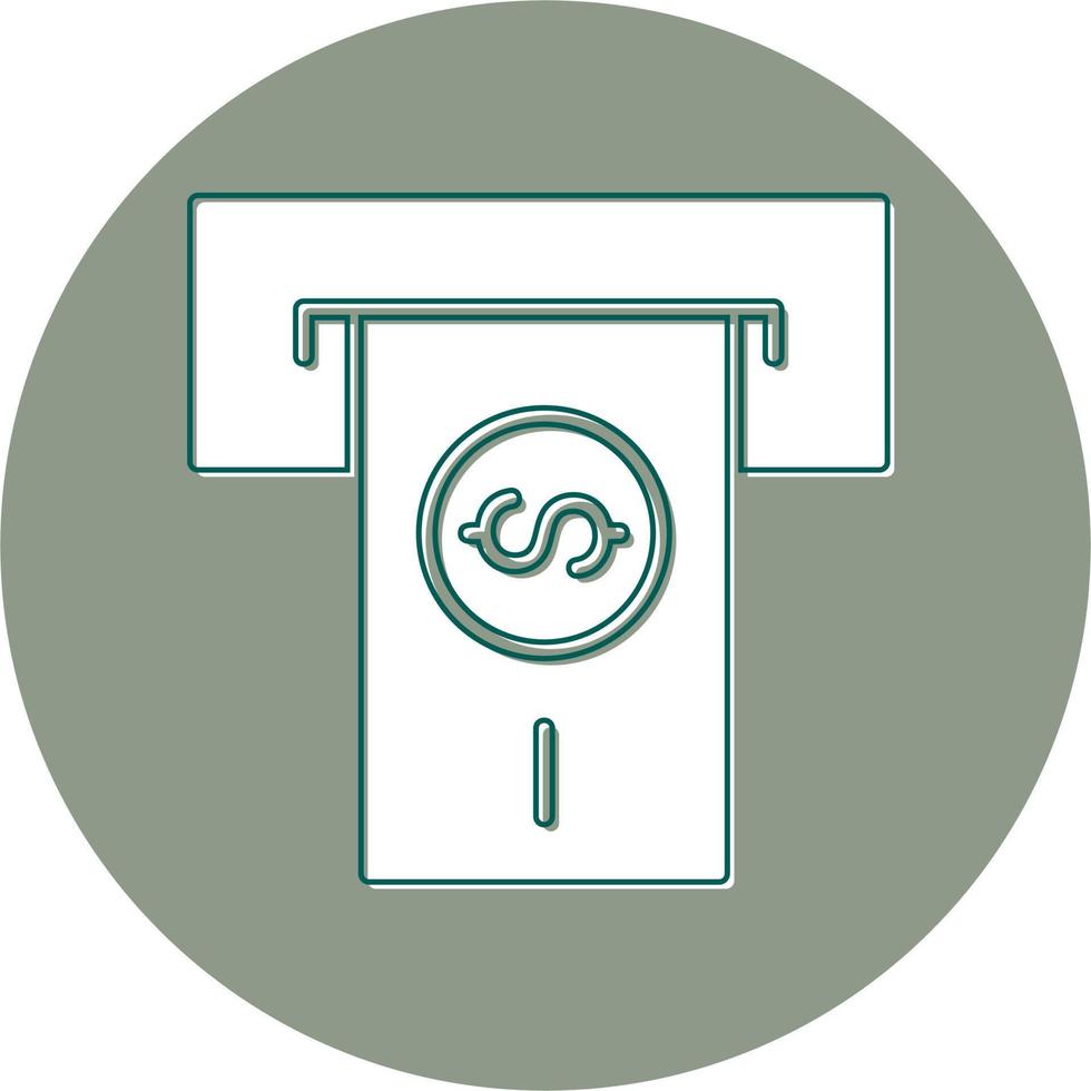 Withdraw Money Vector Icon