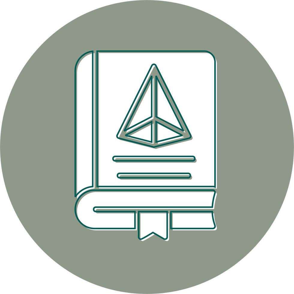 Trigonometry Book Vector Icon