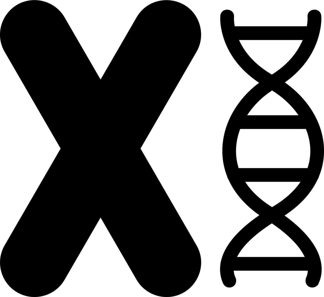 Chromosome Vector Icon