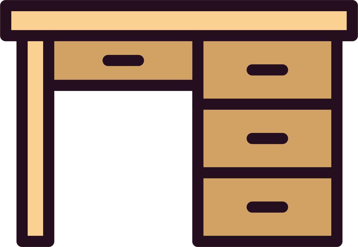 Desk Vector Icon