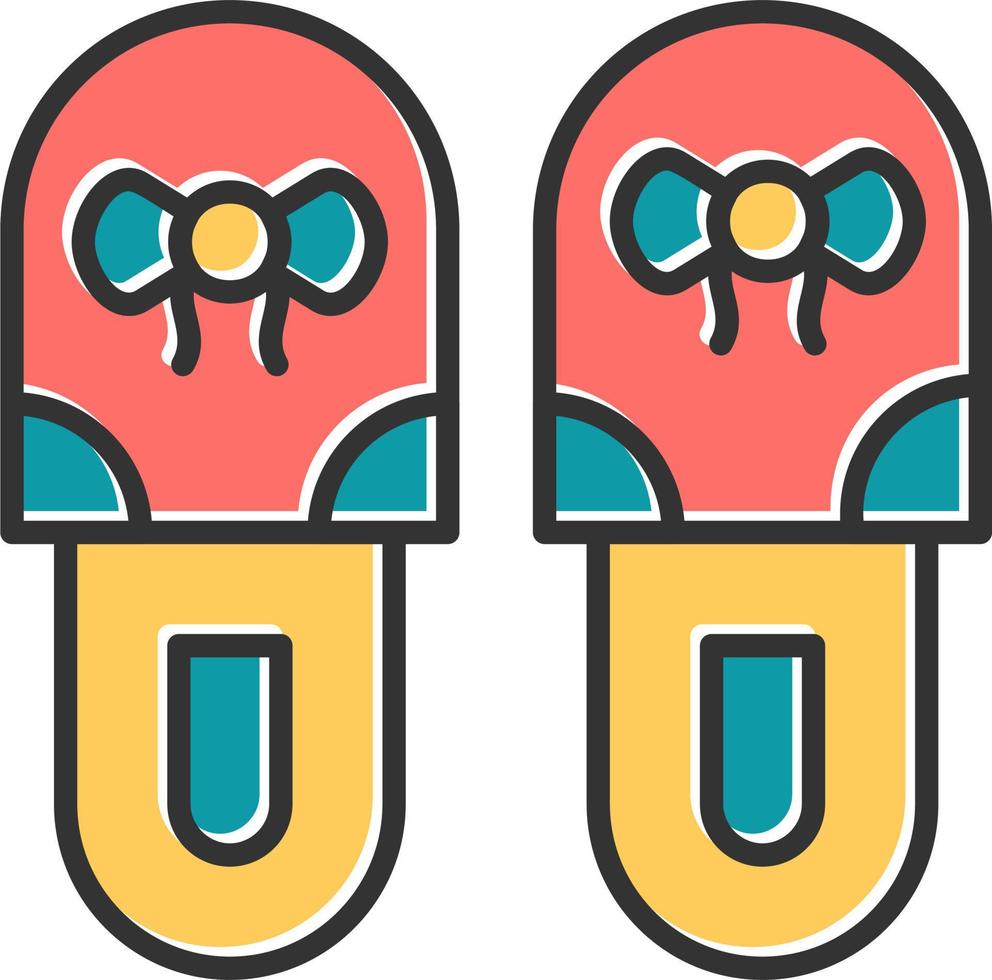 Slippers Vector Icon