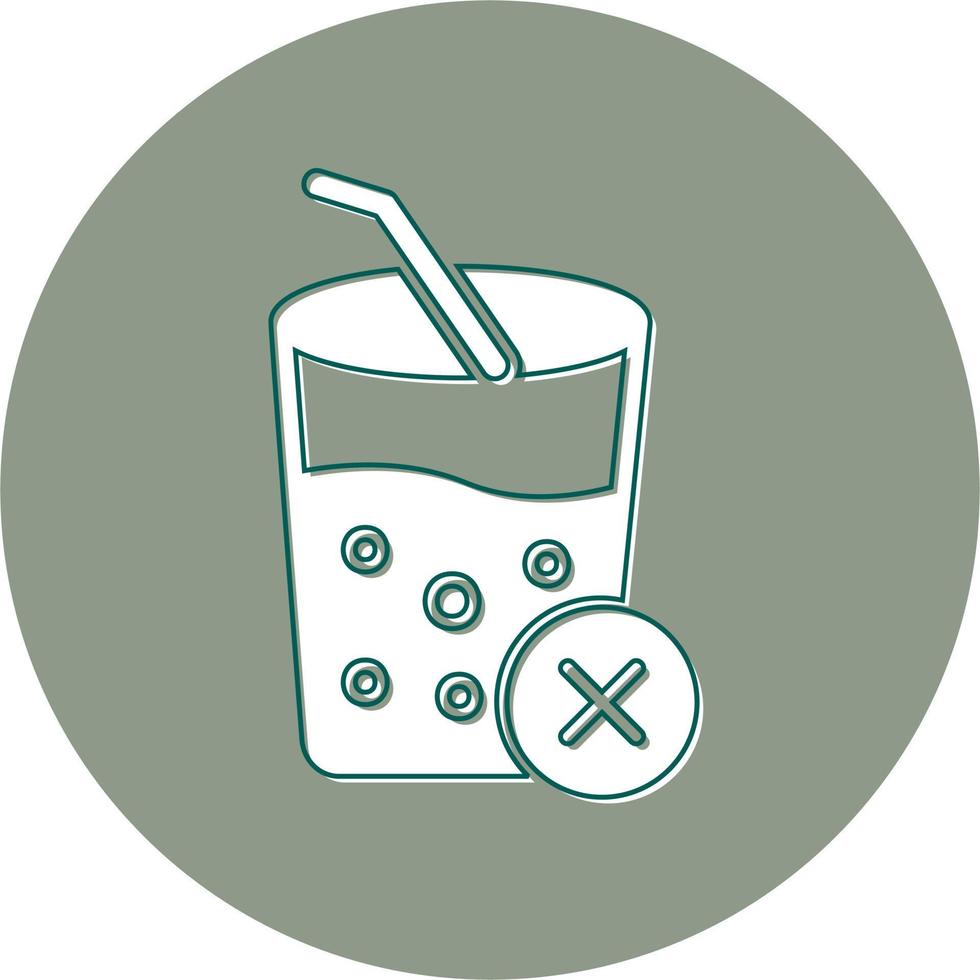 No juices Vector Icon