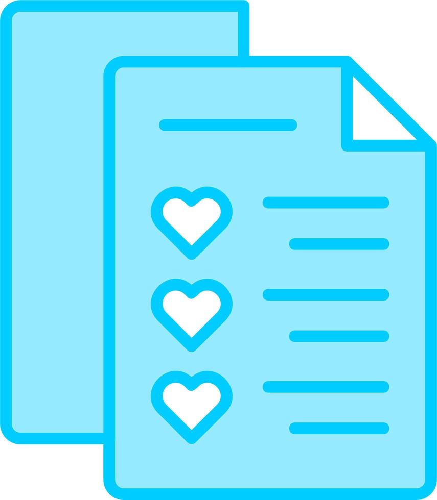 Wishlist Vector Icon