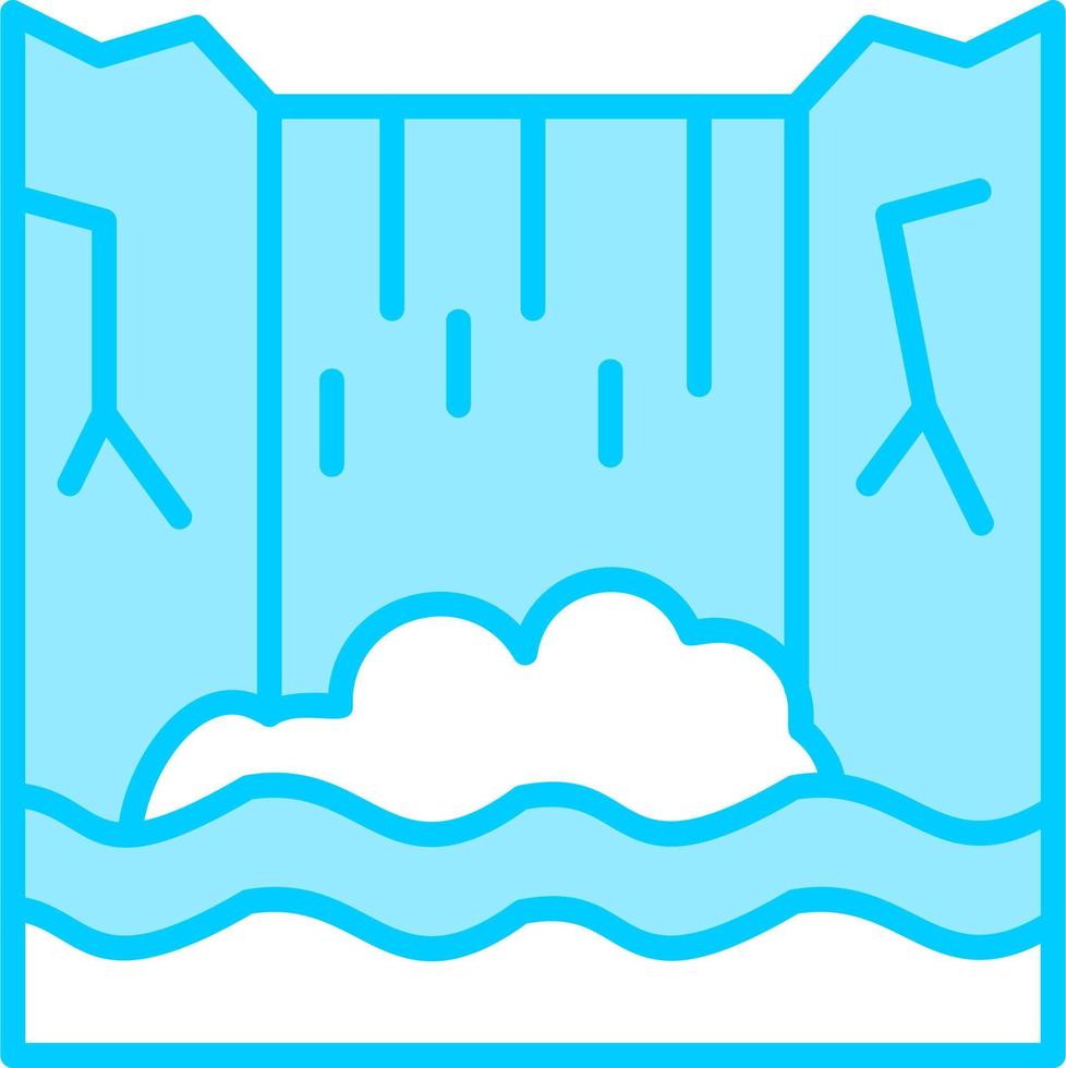 Waterfall Vector Icon