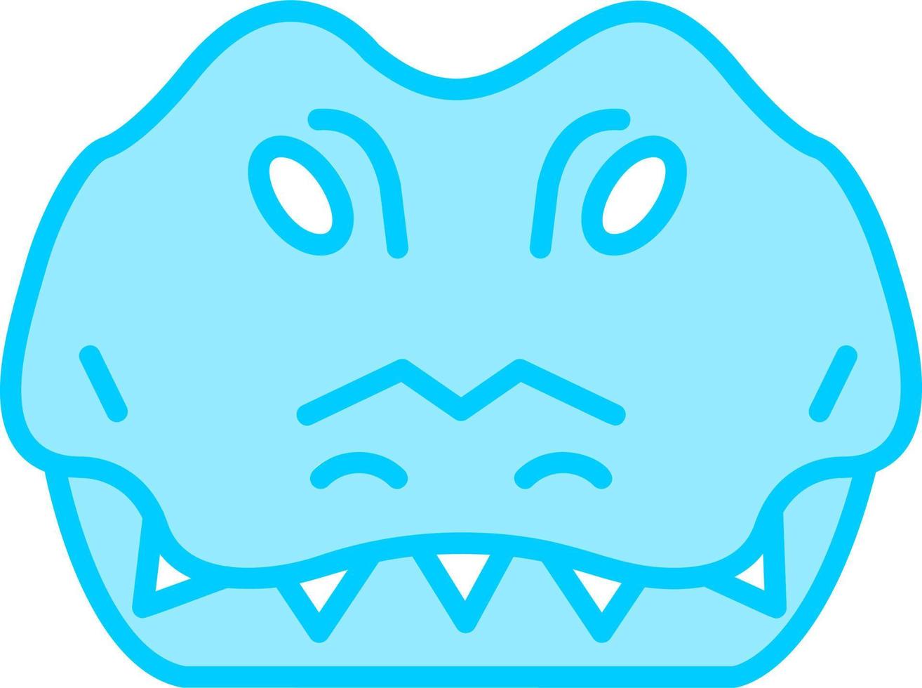 Crocodile Vector Icon