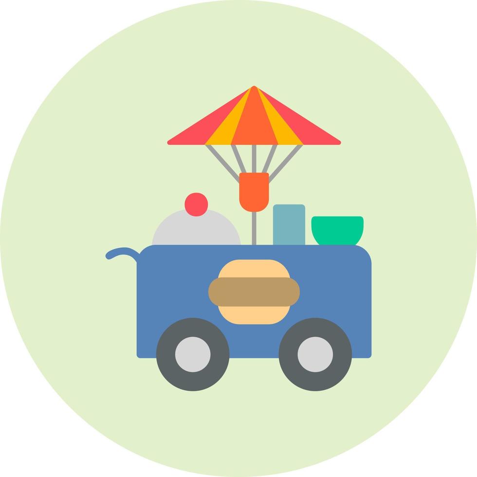 Food Stall Vector Icon