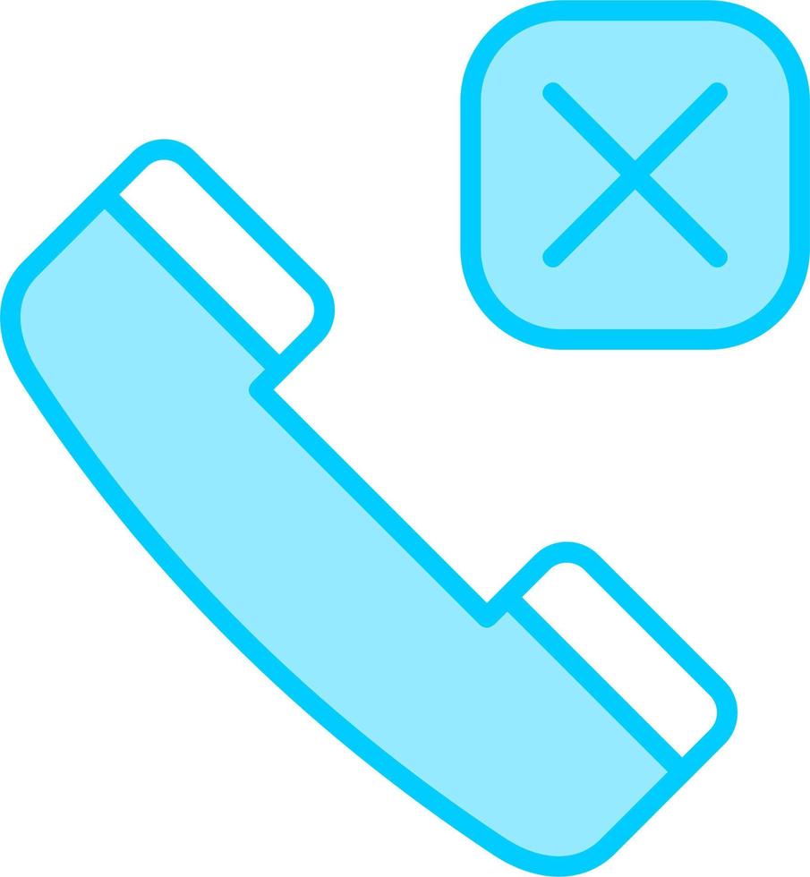 Call Rejected Vector Icon