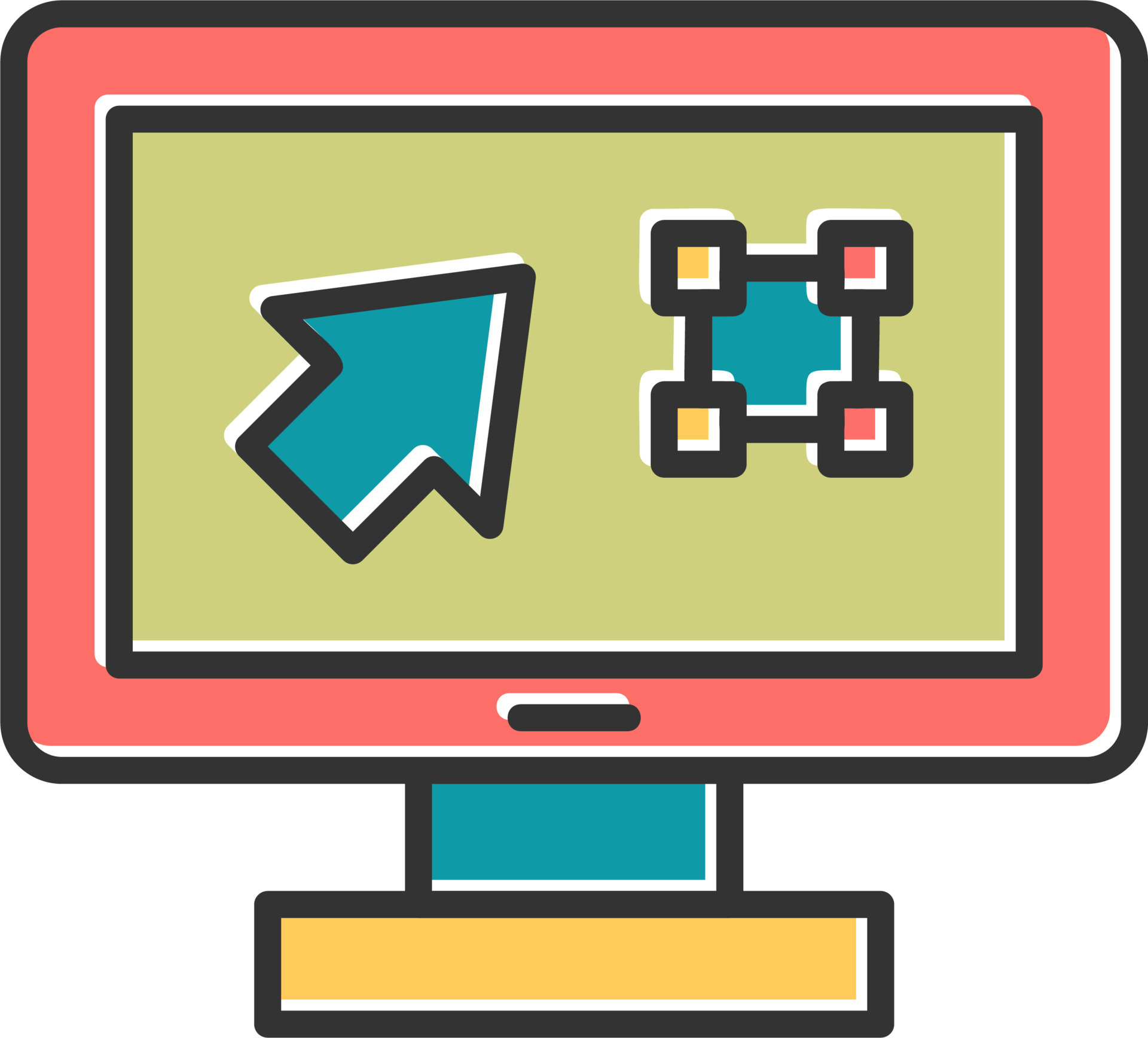 Graphic Design Vector Icon 20259835 Vector Art at Vecteezy
