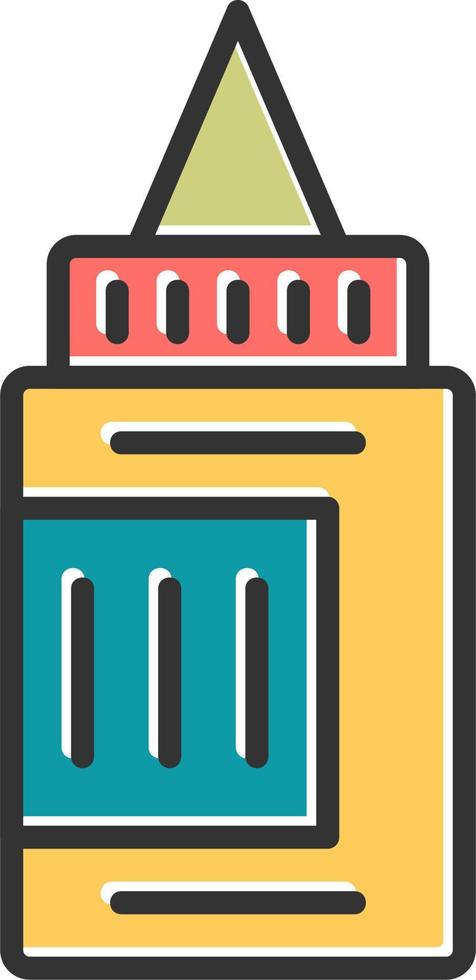 Paint Tube Vector Icon