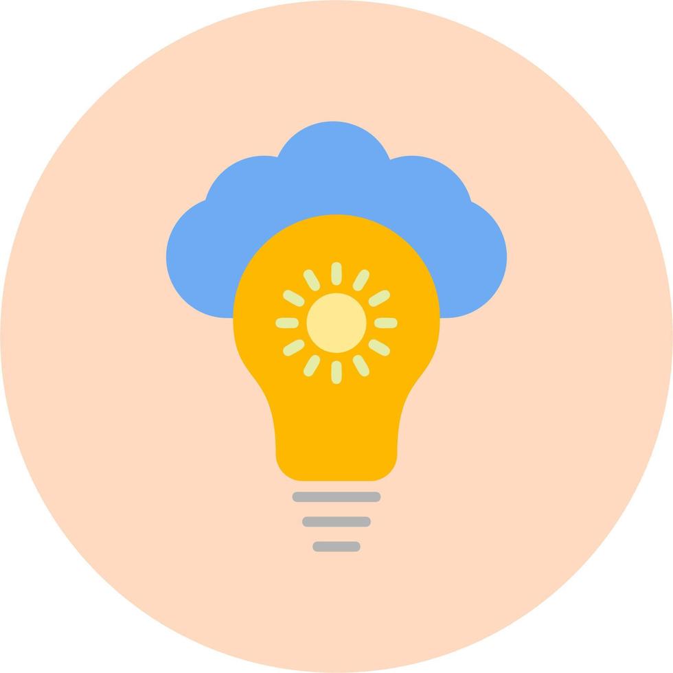 Cloud Idea Vector Icon