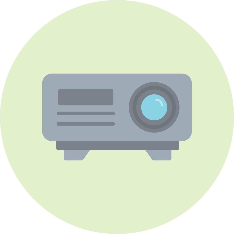 icono de vector de proyector