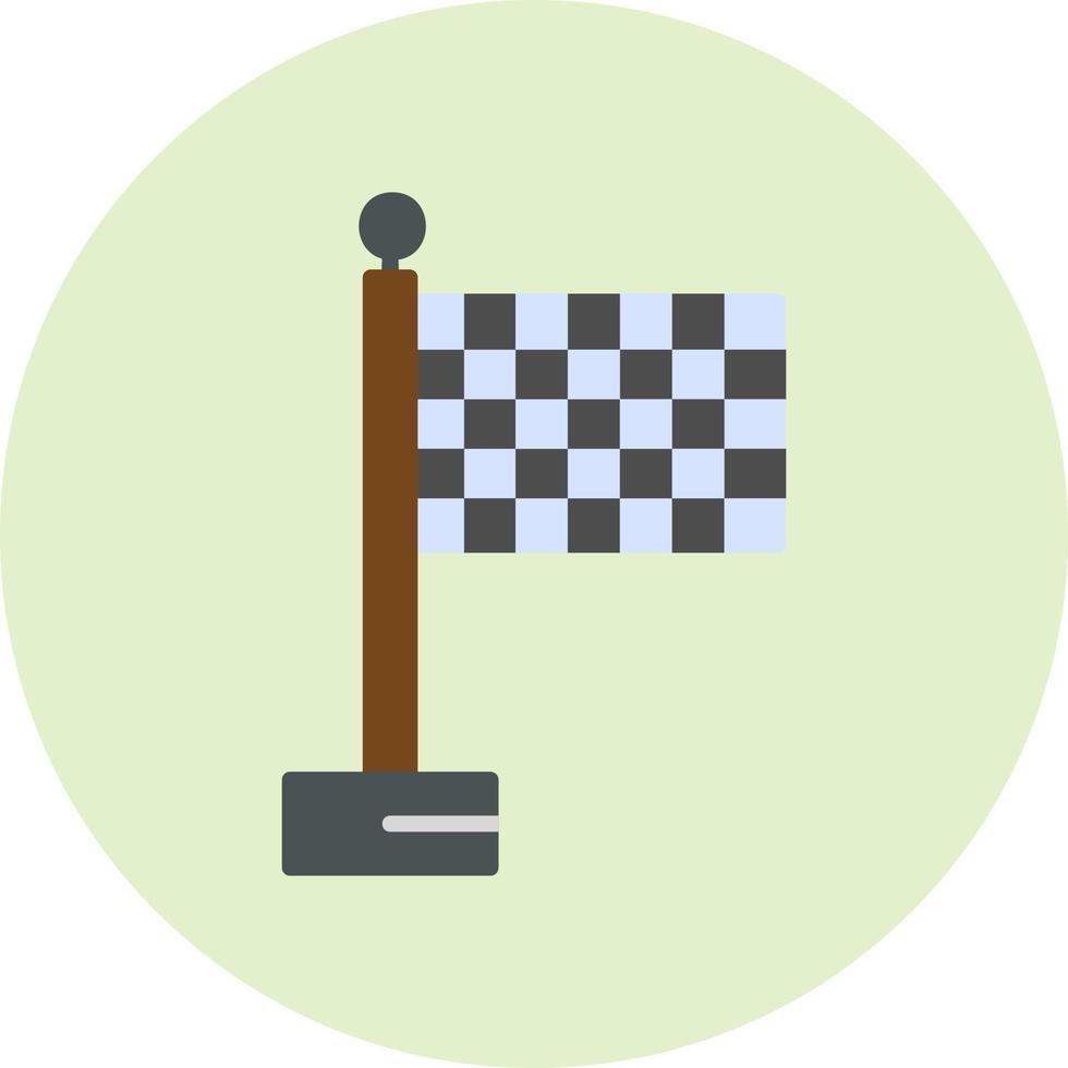Finish Flag Vector Icon