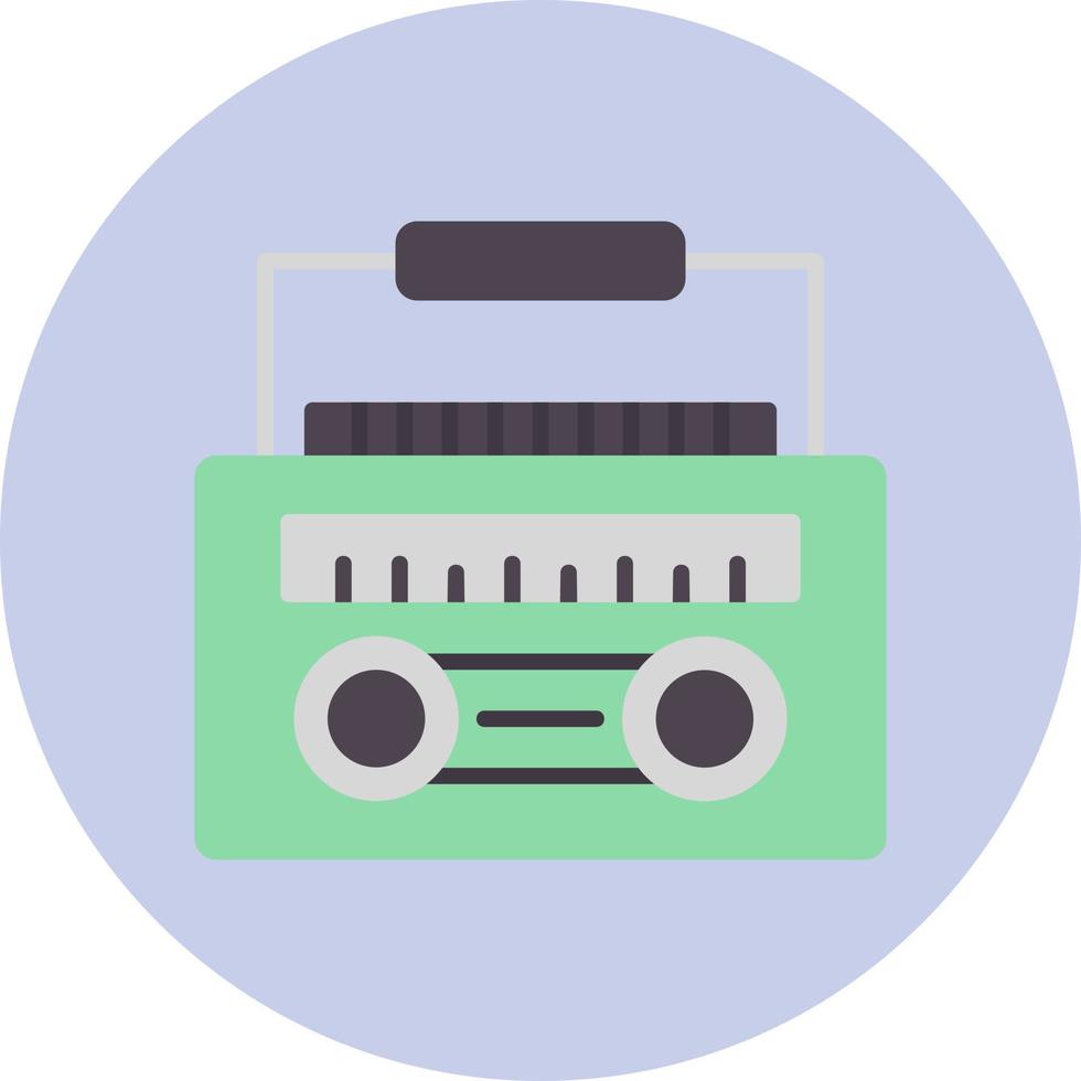 Radio Cassette Vector Icon