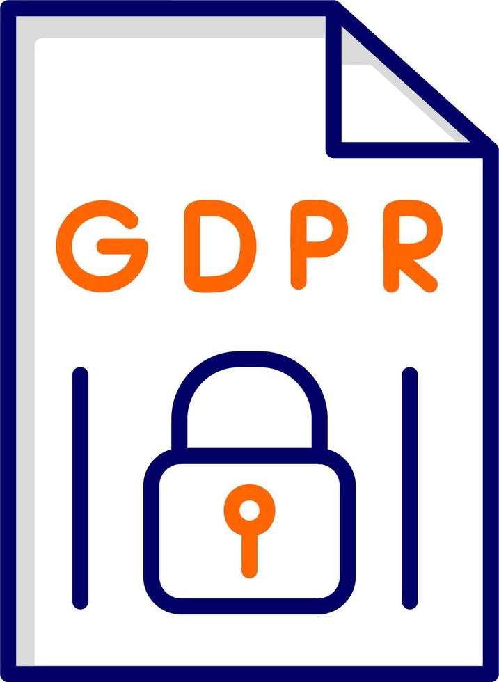 GDPR Vector Icon