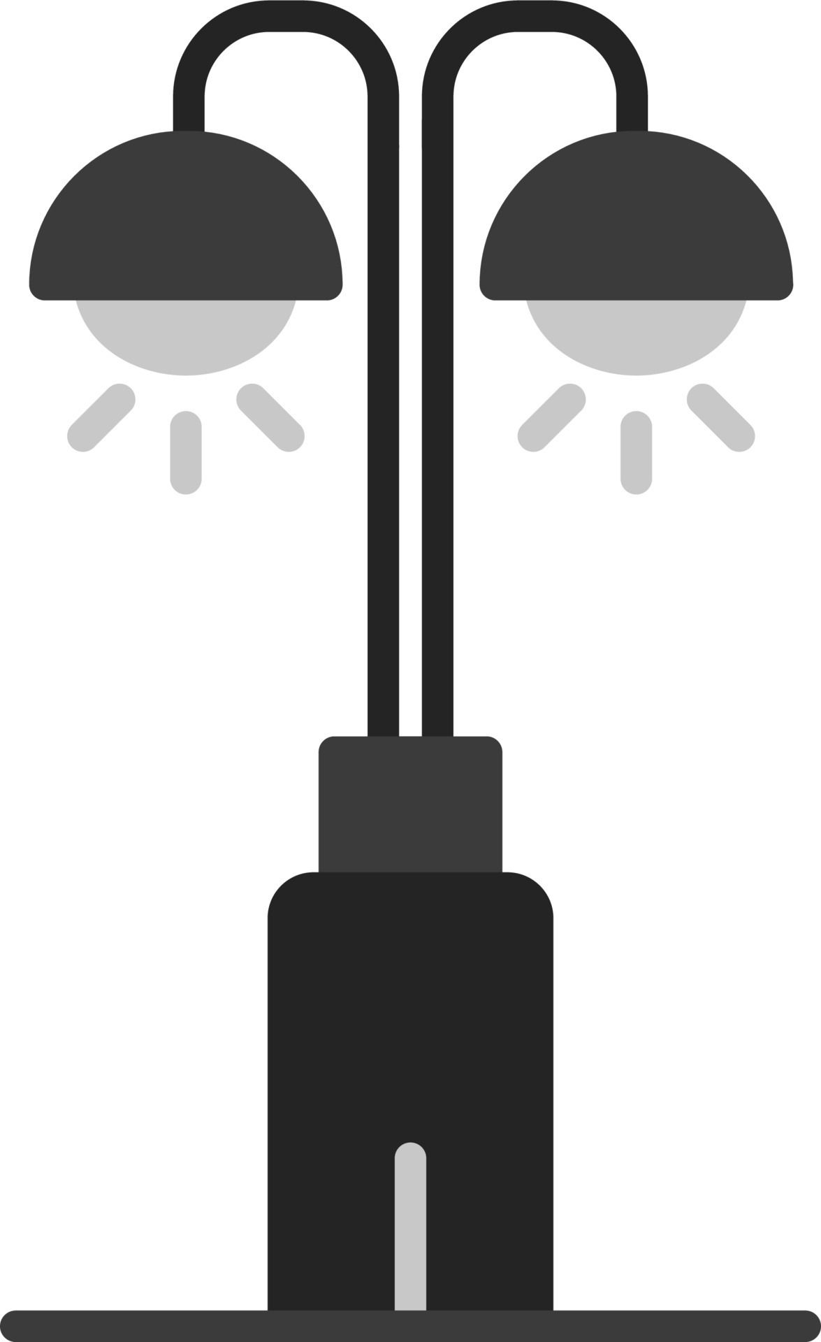 Park Lamp Vector Icon 20260203 Vector Art at Vecteezy