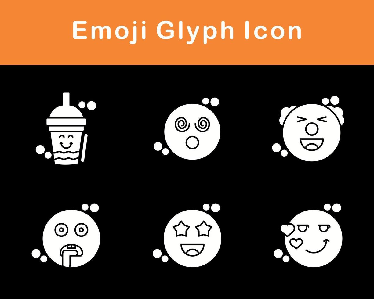 emoji vector icono conjunto