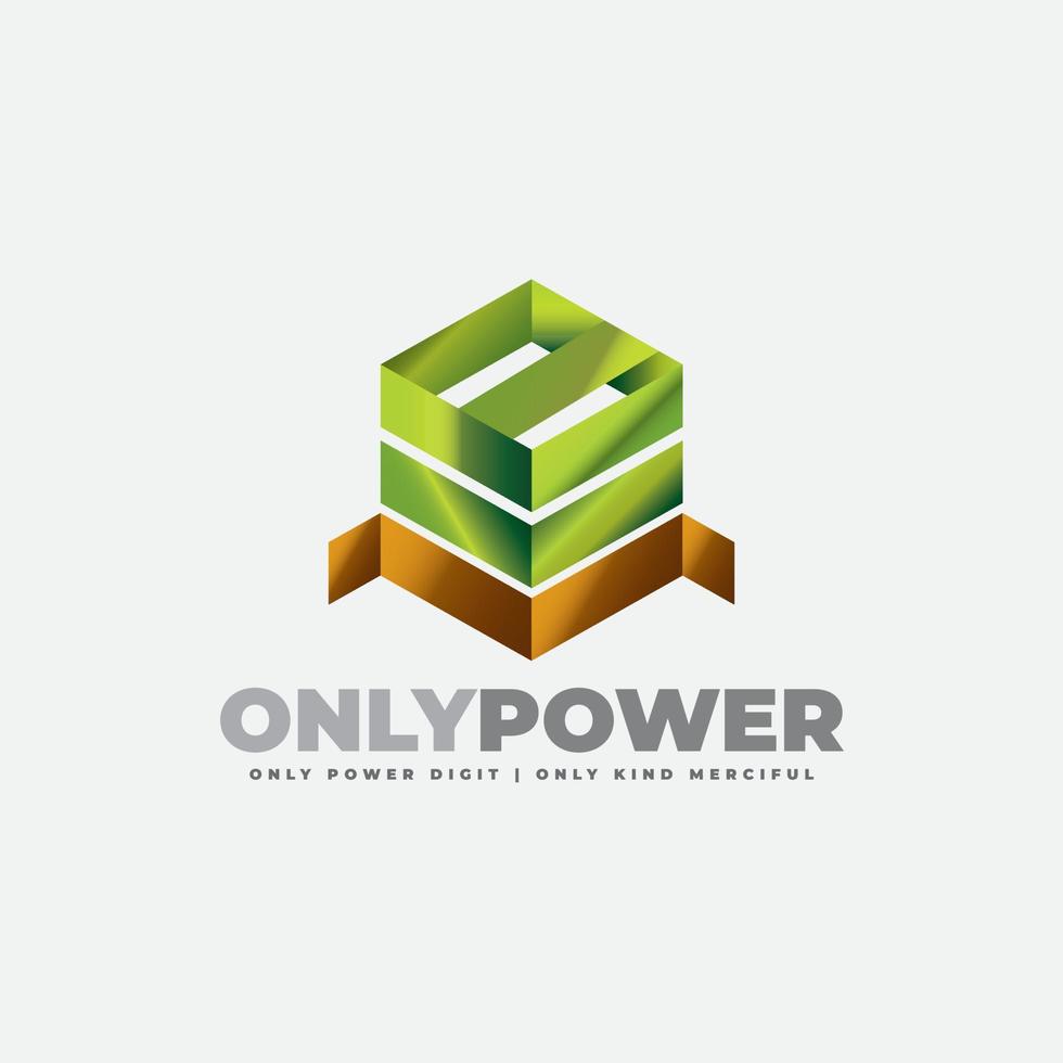 Only Power Merciful Islamic Makkah Logo vector