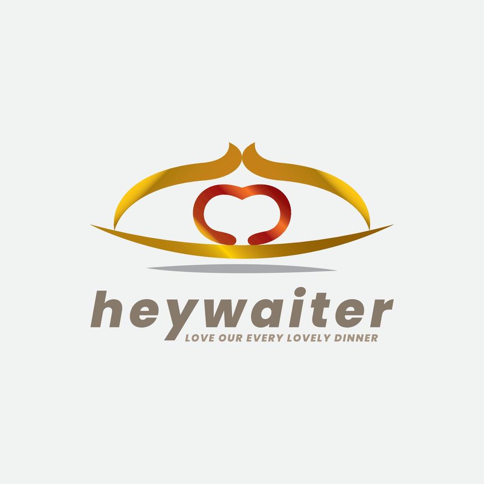 Dinner Buffet Restaurant Logo vector