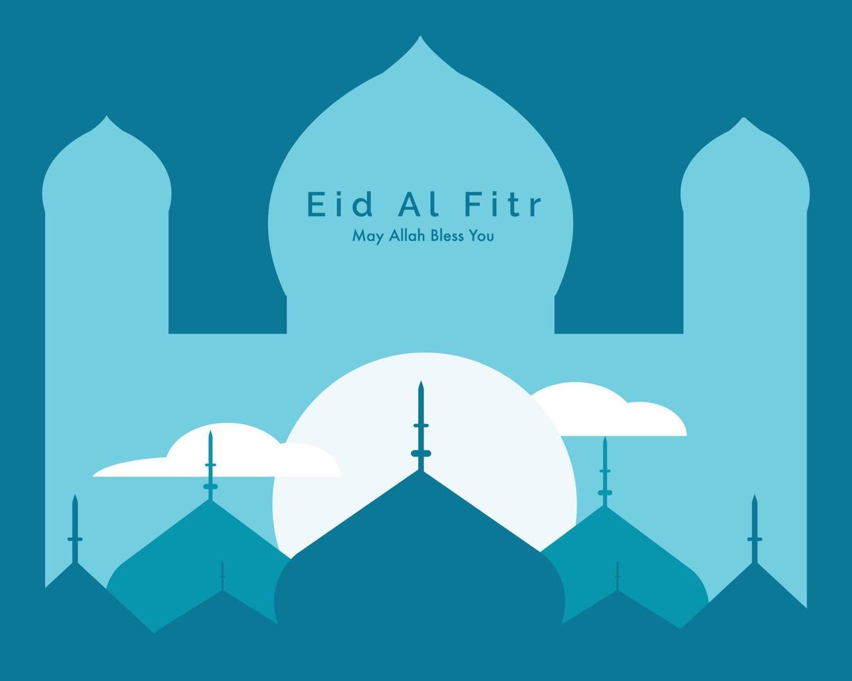 Eid Al Fitr Illustration Vector