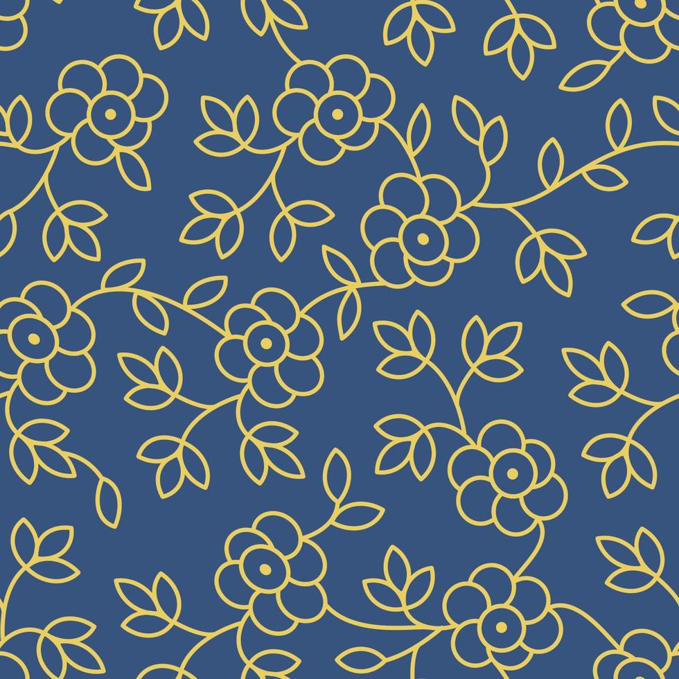 Fashion Fabric Seamless Pattern. Vector art