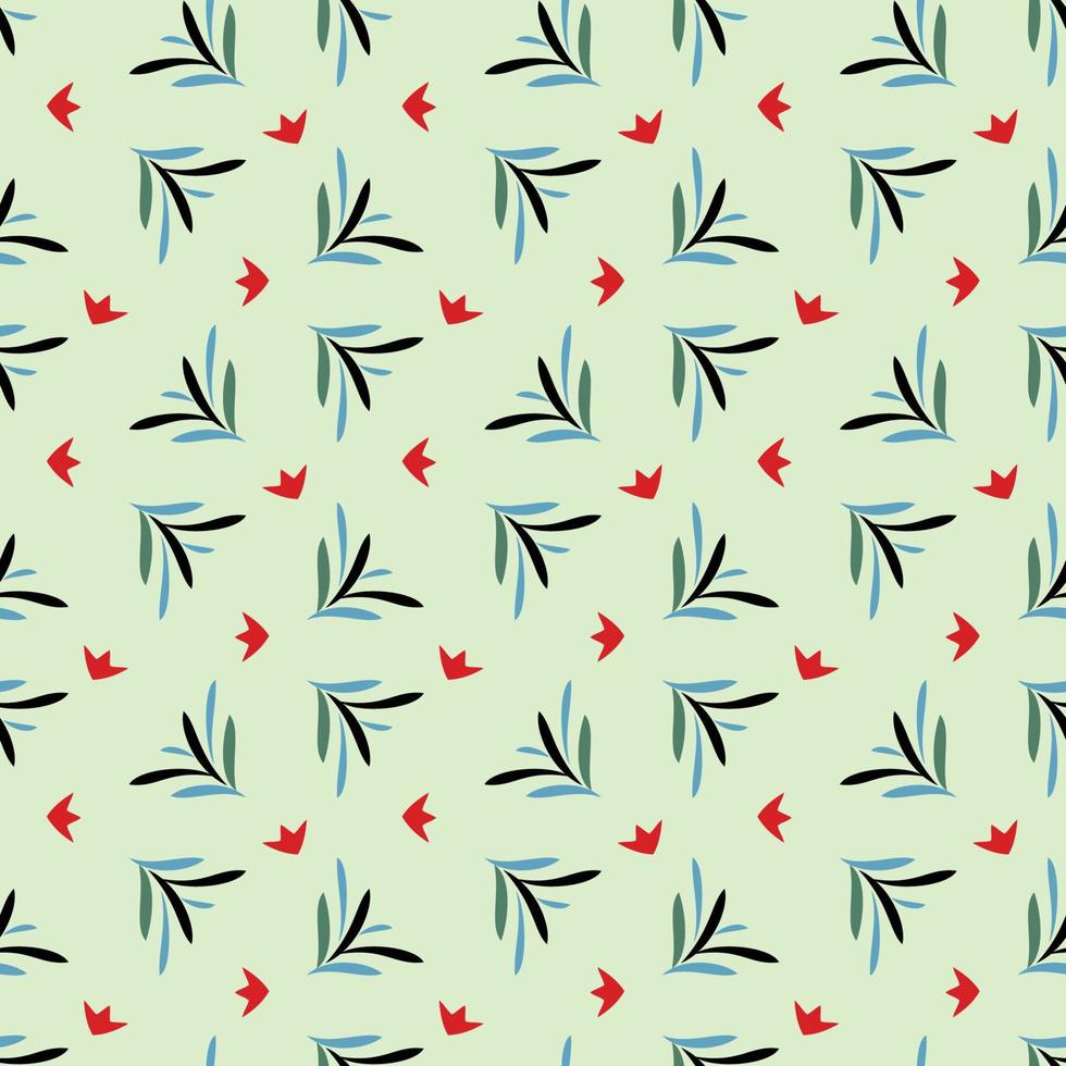 Fashion Fabric Seamless Pattern. Vector art