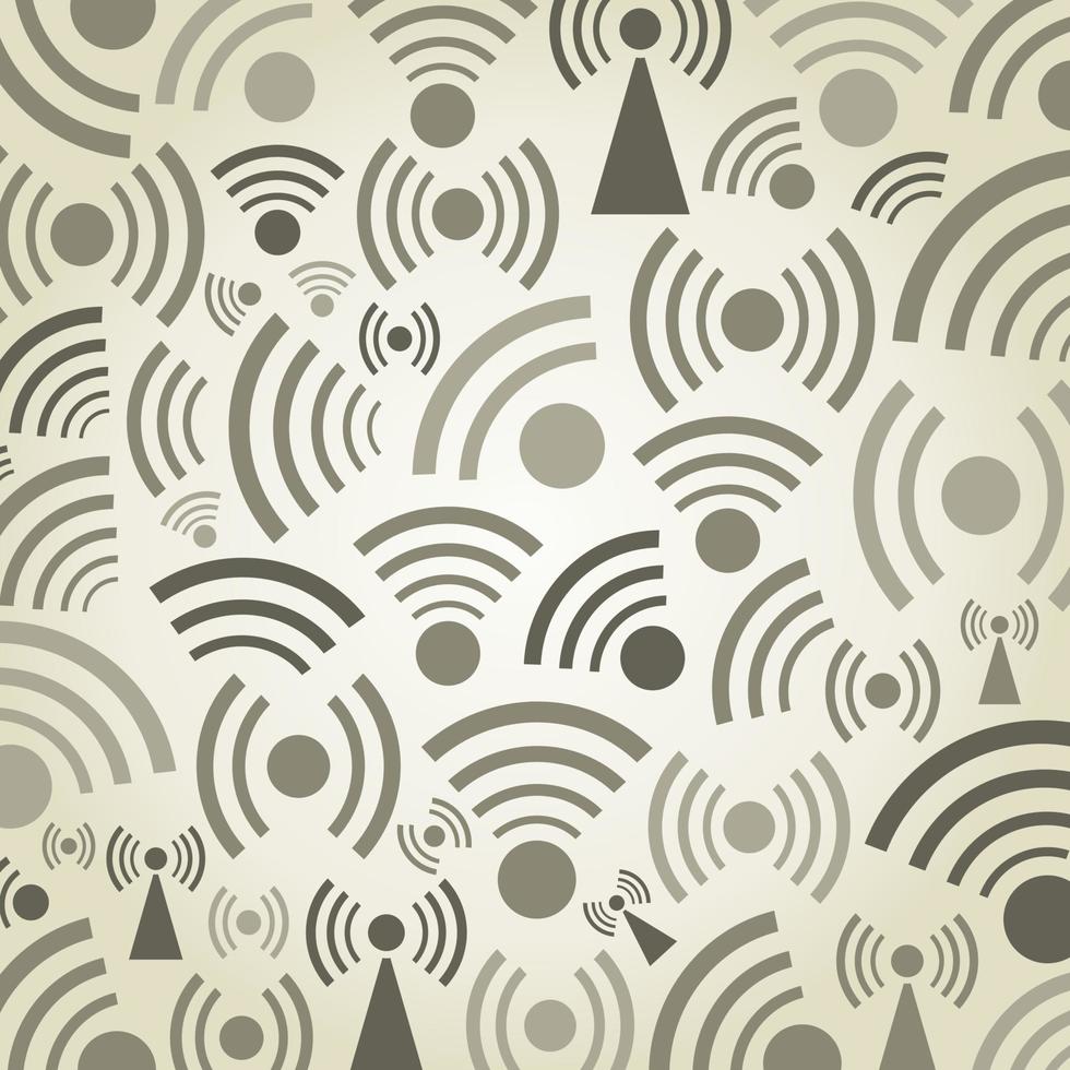 Background made of signals. A vector illustration