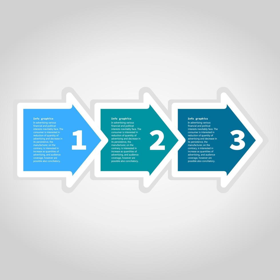 Collection of arrows for web design. A vector illustration