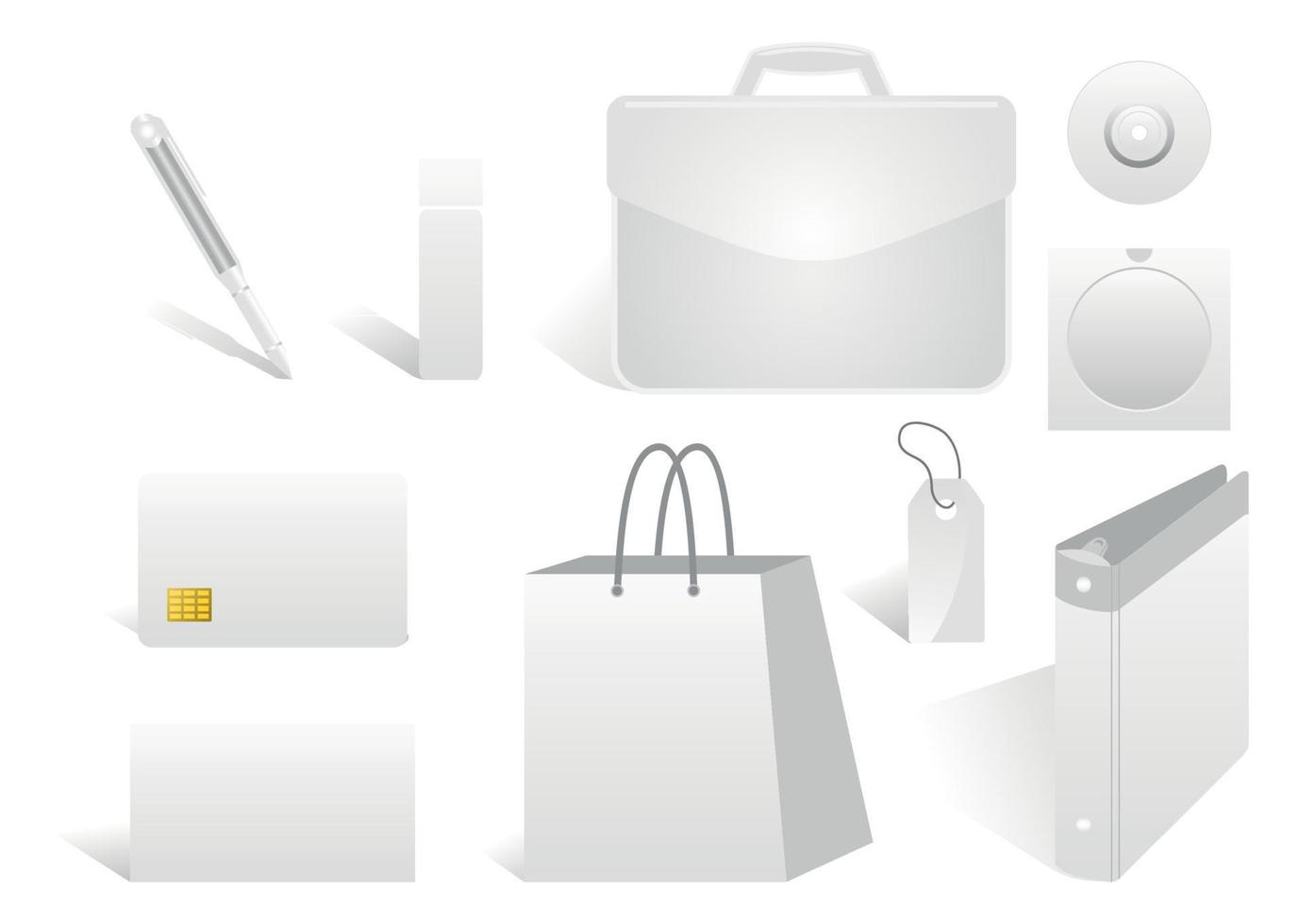 Different kinds of carriers of advertising. A vector illustration