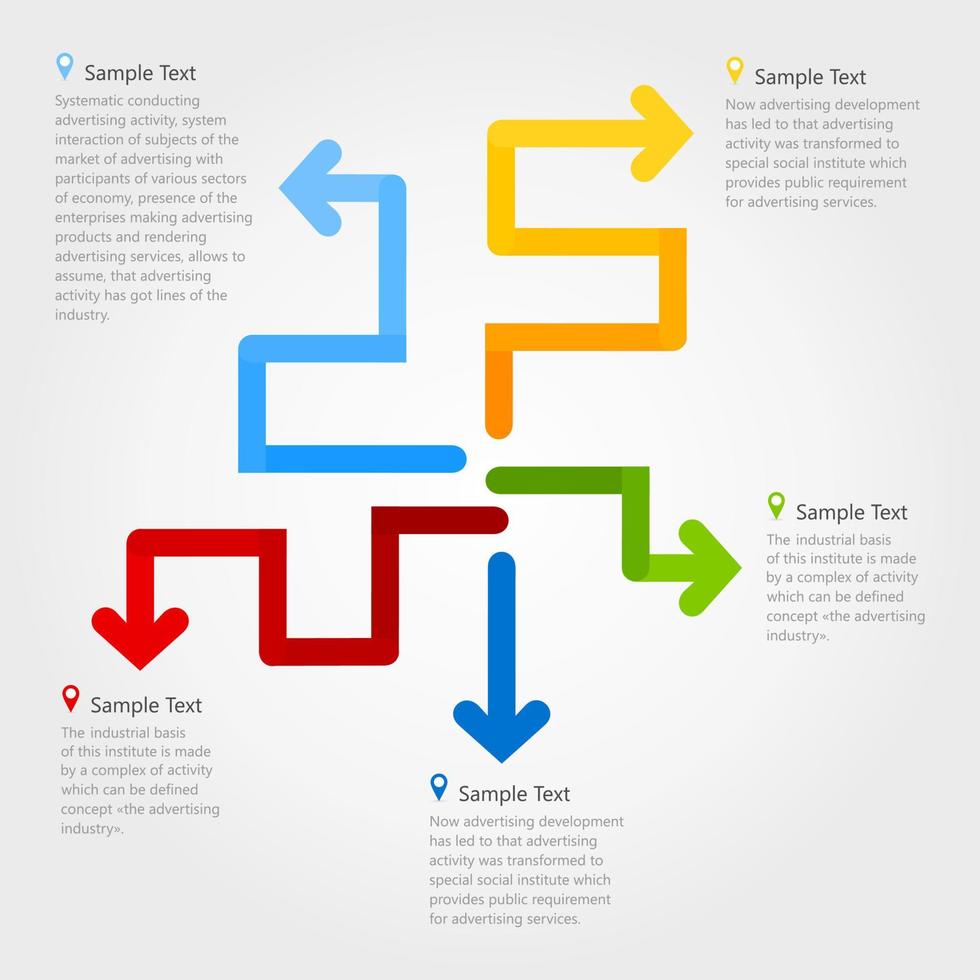 Collection of arrows for web design. A vector illustration