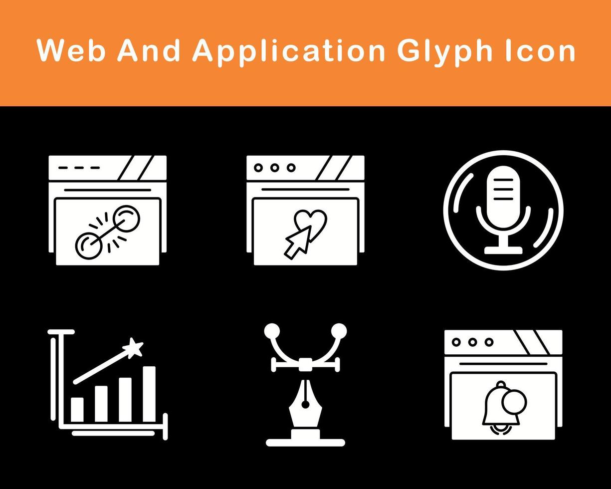 Web And Application Vector Icon Set