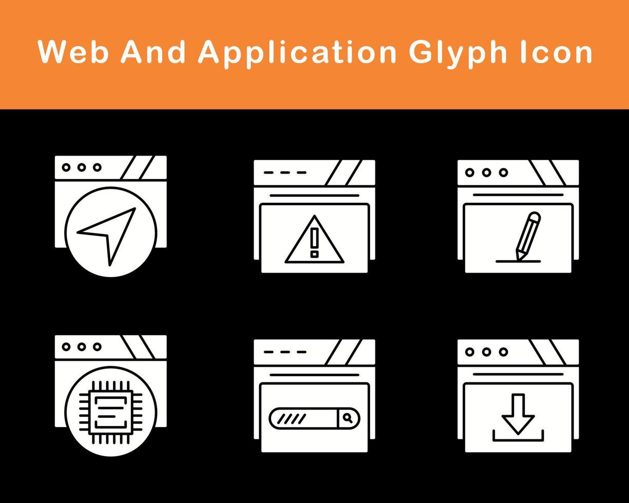 Web And Application Vector Icon Set