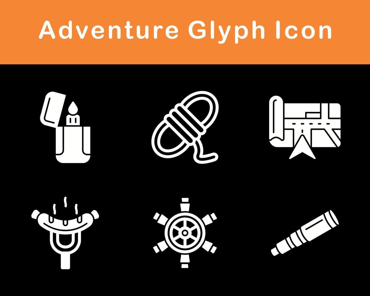 Adventure Vector Icon Set