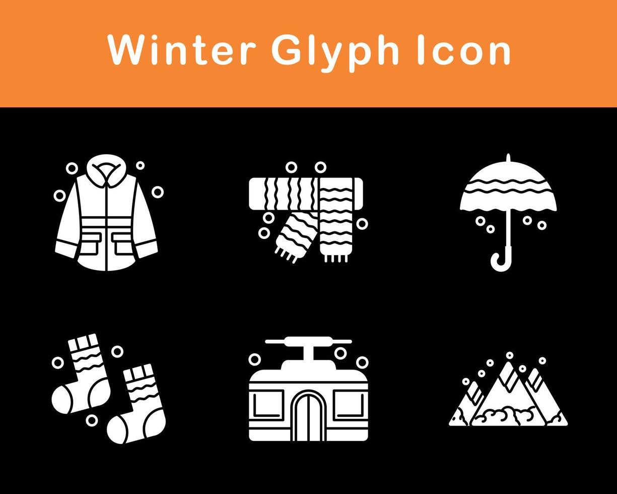 Winter Vector Icon Set