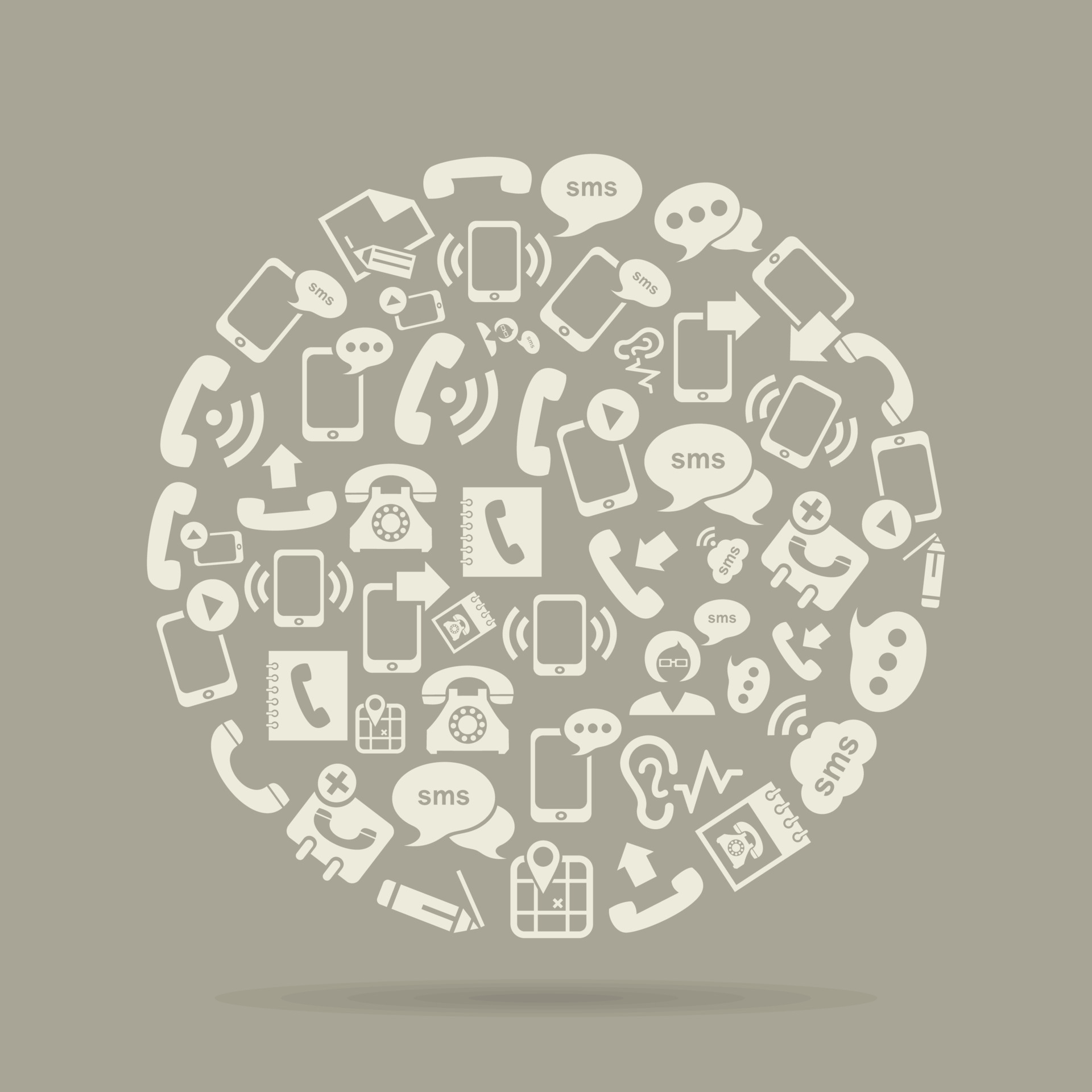 Abstraction on the topic of computer technology 20262299 Vector Art at