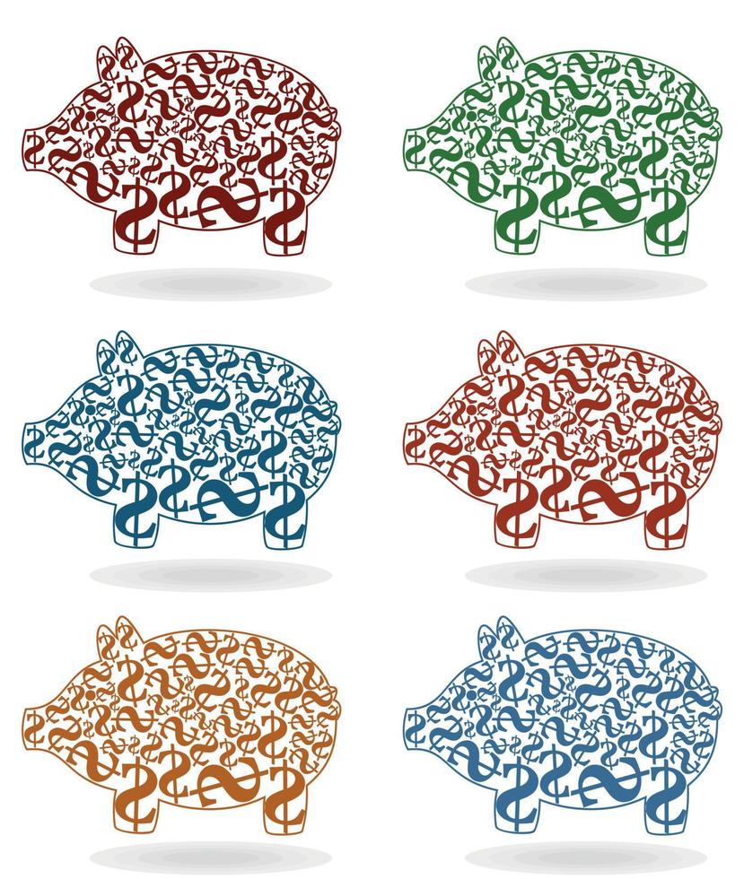Abstraction on the topic of business vector