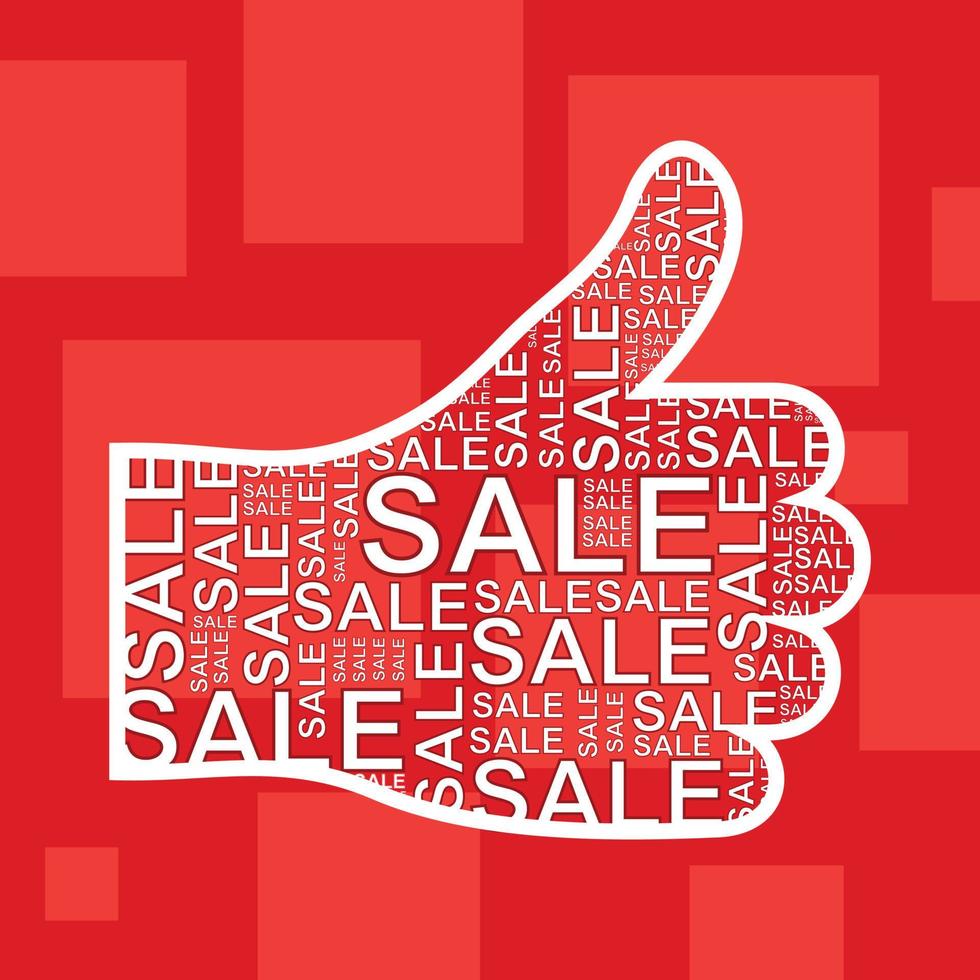 Abstraction on the topic of sale vector