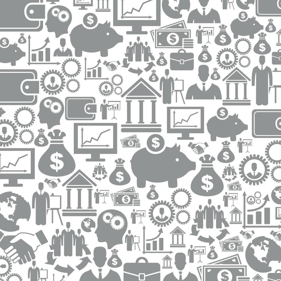 Background on a theme business. A vector illustration