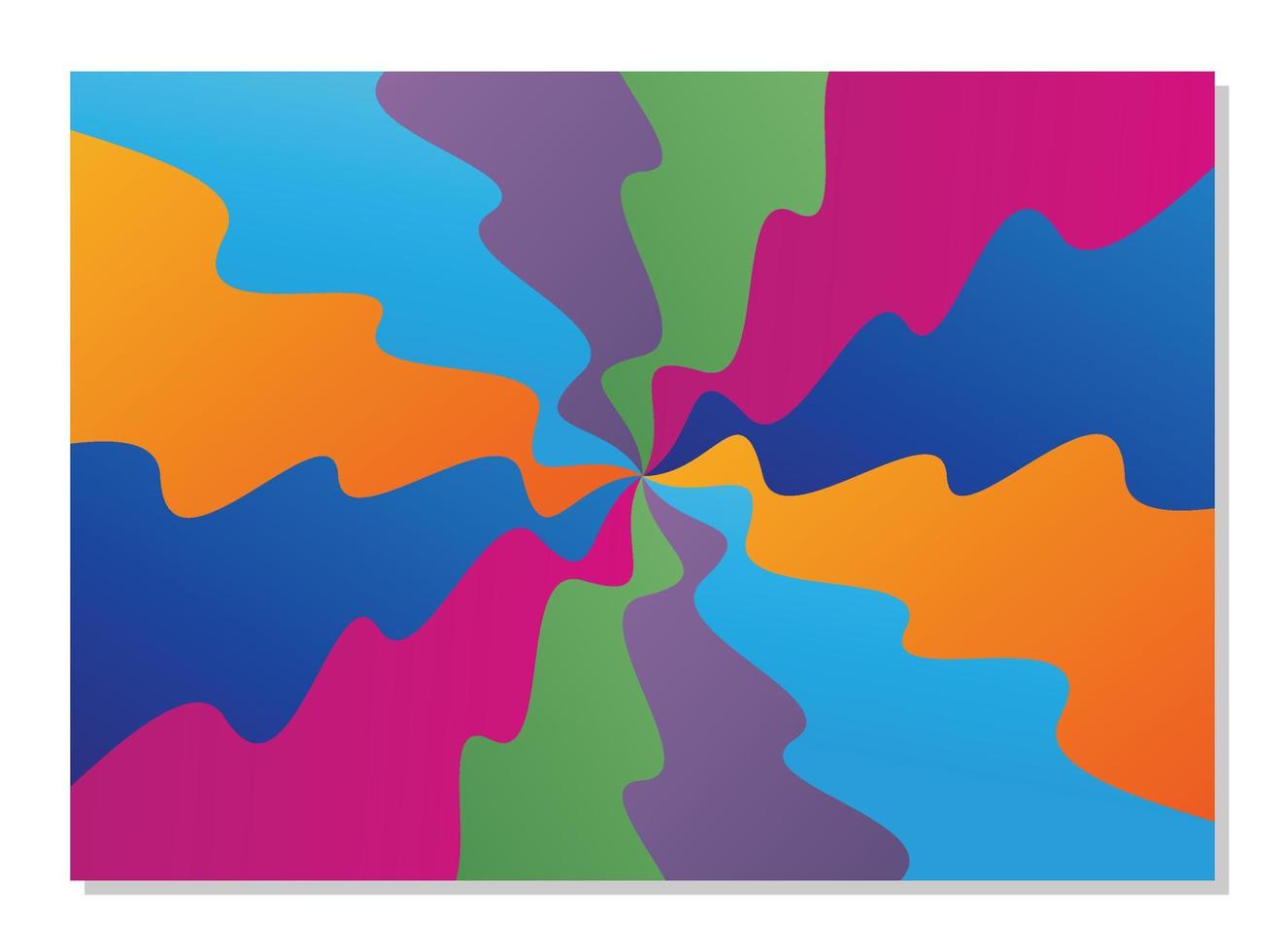 colorful abstract background, with dynamic curves. vector design for cover, presentation, banner, greeting card.